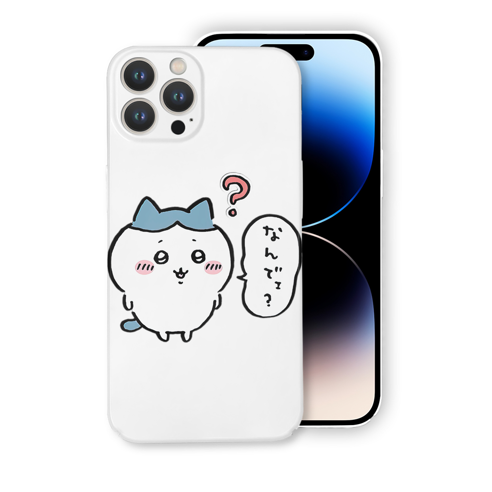 （画像用） ちいかわ ハチワレ Chii-kawa hachiware 【iPhone 14シリーズ対応】ハードケース
